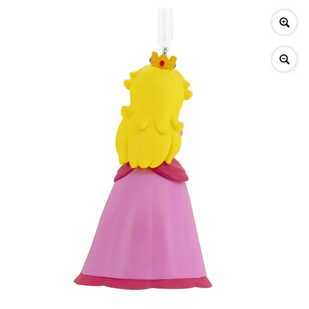 Hallmark Super Mario Princess Peach Christmas Tree Ornament NEW in Box